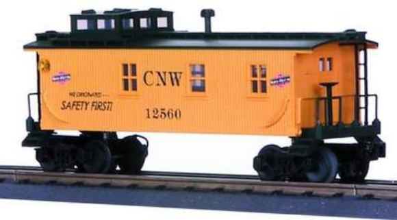 Picture of Chicago & Northwestern Woodside Caboose