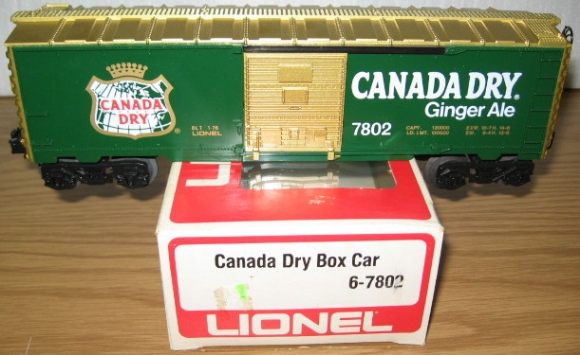 Picture of Canada Dry Soda Boxcar