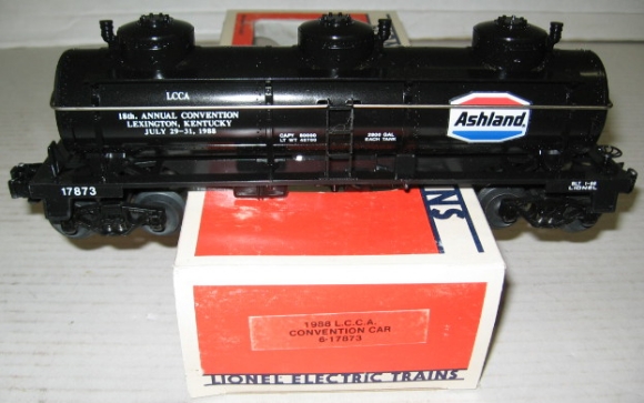 Picture of LCCA Ashland 3-dome Tank Car