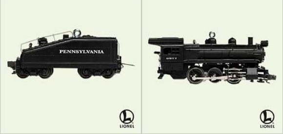 Picture of Hallmark Pennsylvania B6 Switcher & Tender Ornaments