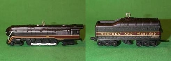 Picture of Hallmark  Norfolk & Western 746 J & Tender Ornaments