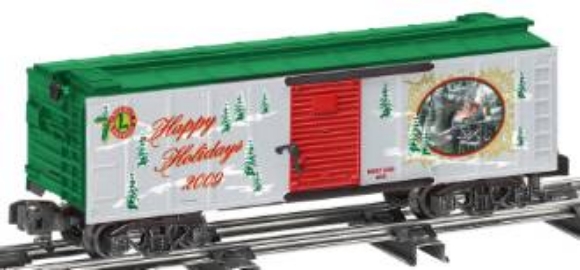 Picture of Christmas 2009 Boxcar