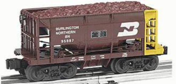 Picture of Burlington Northern Ore Car w/load