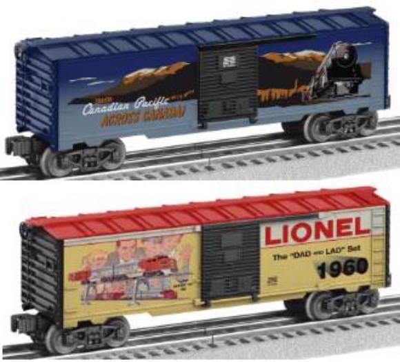 Picture of Lionel Art Boxcar 2pk.