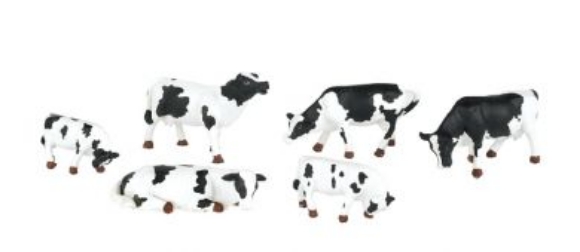 Picture of O Cows- Black/White - 6pcs.