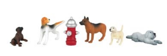 Picture of O Dogs w/Fire Hydrant 6pcs.