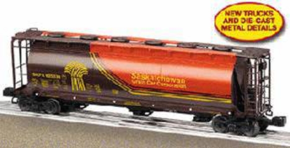 Picture of Saskatchewan Grain 3-Bay Cylindrical Hopper