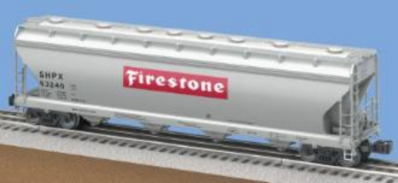 Picture of Firestone ACF 4-Bay Aluminum Hopper Car
