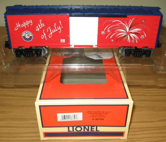 Picture of LRRC 4th of July Lighted Boxcar