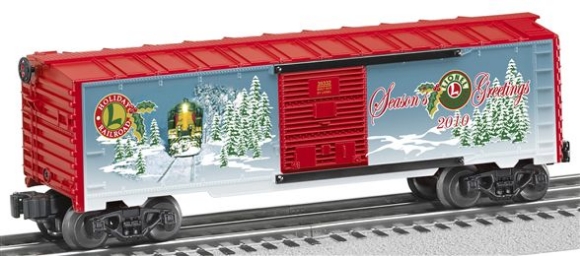 Picture of Christmas O-Gauge 2010 Boxcar