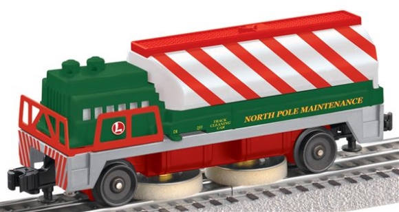 Picture of Christmas Track Cleaning Car