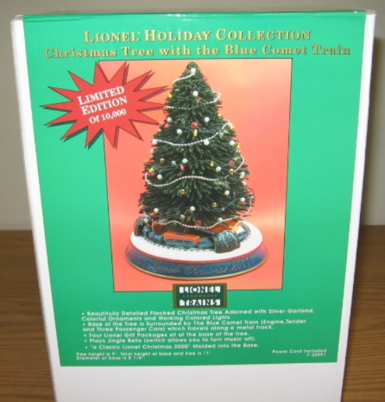 Picture of Christmas Music Tree w/Blue Comet set