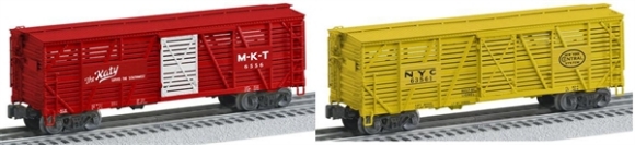 Picture of MKT/NYC Scale 40-Ton Stock Car 2pk.