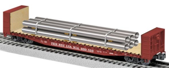 Picture of Pennsylvania PS-4 Flatcar w/Bulkheads