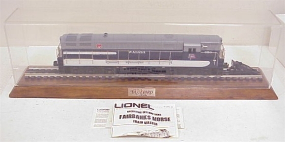 Picture of JcPenny Wabash FM Trainmaster w/display case