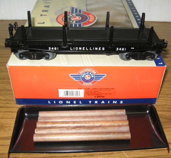 Picture of Lionel Lines #3461 Log Dump Car