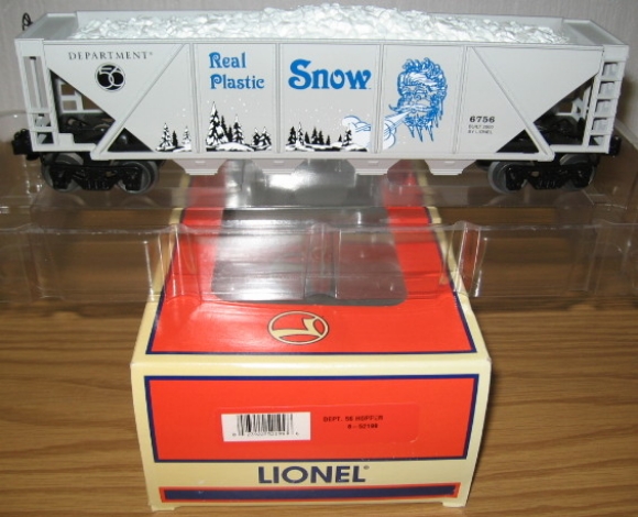 Picture of Department 56 Real Plastic Snow 4-Bay Hopper