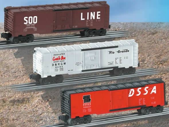 Picture of Archive 6464 Boxcar 3-pack