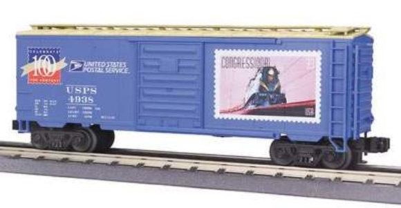 Picture of MTH Premier USPS 40' Boxcar (GG-1 Stamp)