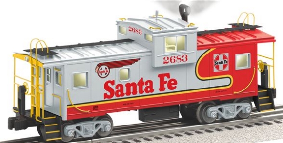 Picture of Santa Fe Warbonnet Extended Vision Caboose