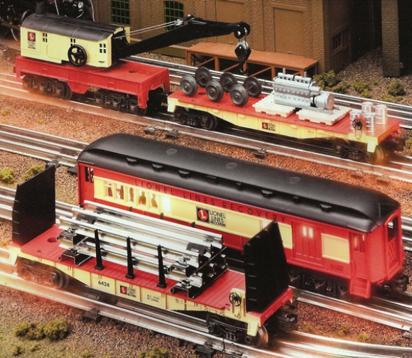 Picture of Lionel  Lines Train Wreck Recovery Set -SEALED