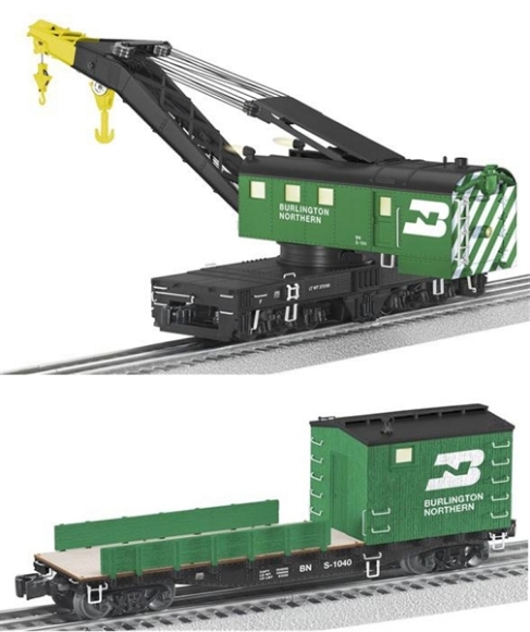 Picture of Burlington Northern TMCC Crane & Boom Set (29885/86)