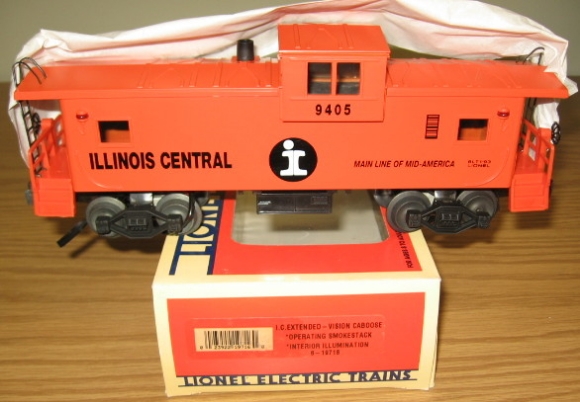 Picture of Illnois Central Extended Vision Smoking Caboose