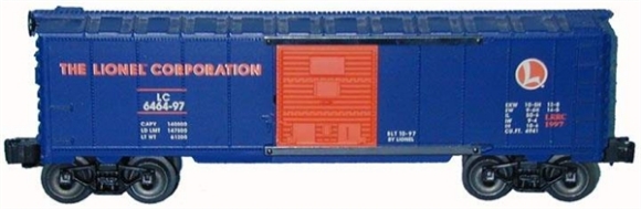 Picture of LRRC 6464-97 Blue & Orange Boxcar