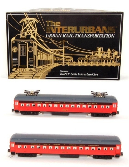 Picture of C.S.S. & SB. Interburban O-Scale 2-Car Set