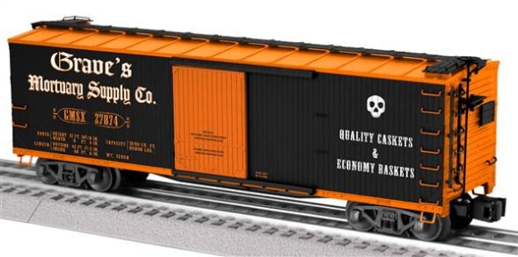 Picture of Graves Mortuary Double Sheathed Boxcar