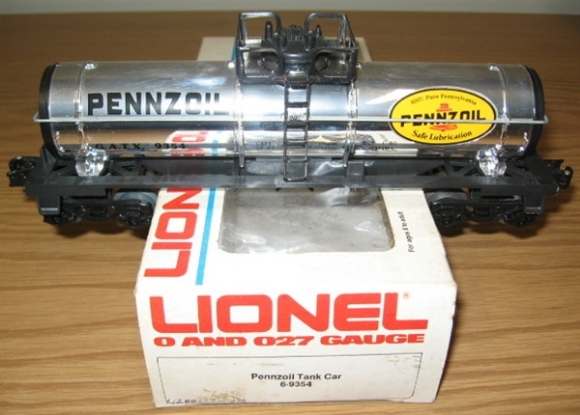 Picture of Pennzoil (chrome) Tank Car