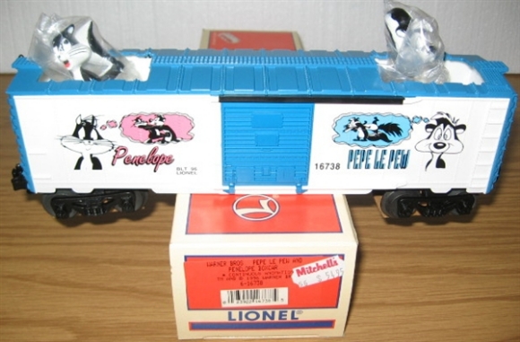 Picture of Warner Bros. Pepe Le Pew Animated boxcar