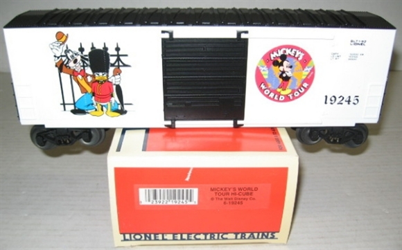 Picture of 19245 - Mickey World Tour Hi-Cube Boxcar