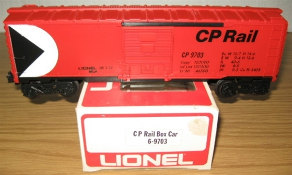 Picture of 9703 - C.P. Rail (red) Boxcar