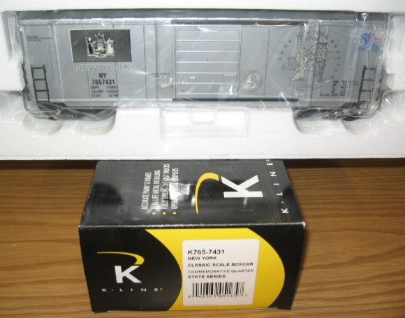 Picture of K765-7431 - New York Quarter Bank Boxcar