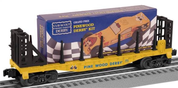 Picture of Boy Scouts Flatcar w/Derby Car