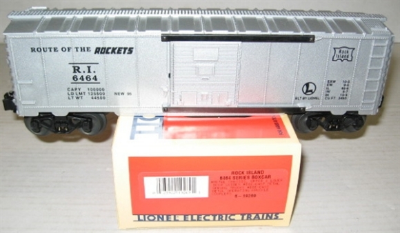 Picture of Rock Island (silver) Boxcar