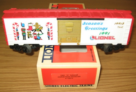 Picture of Christmas 1991 Holiday Boxcar