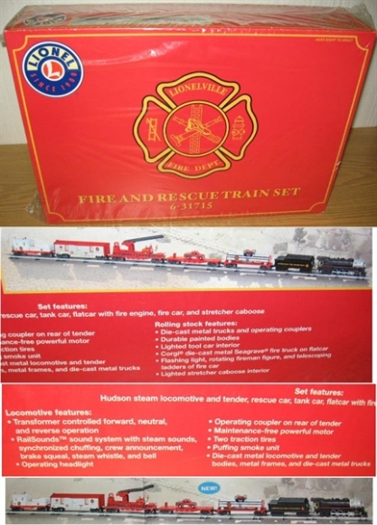 Picture of Fire Rescue Steam Freight Set (sealed)
