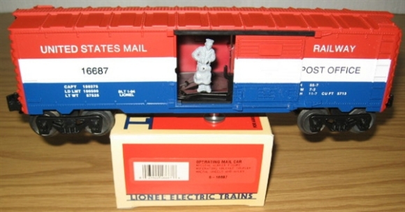 Picture of U.S. Mail Operating Boxcar
