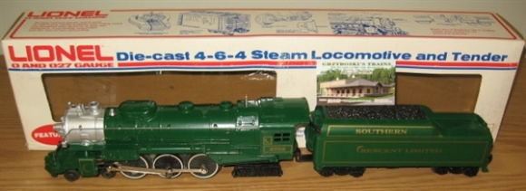 Picture of Southern Crescent 4-6-4 with 5 Passenger Cars