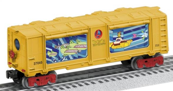 Picture of Beatles 'Yellow Submarine' Aquarium Car
