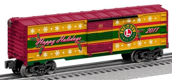 Picture of Christmas 2011 O Gauge Boxcar