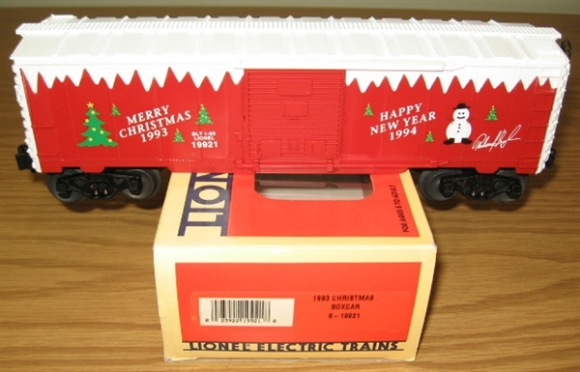 Picture of Lionel Employee 1993 Christmas Boxcar