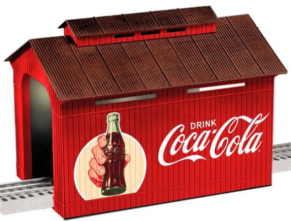 Picture of Coca Cola 12" Covered Bridge 