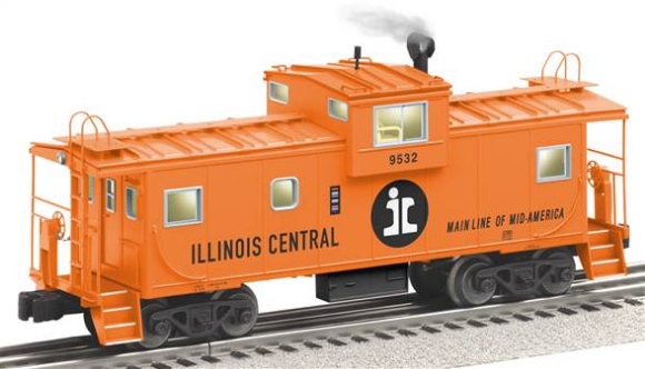 Picture of Illnois Central Ext. Vision Caboose (Scale-Size)