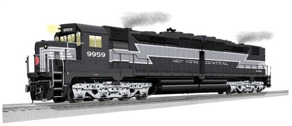 Picture of New York Central Lighting Stripe DD35A Non-Powered Unit