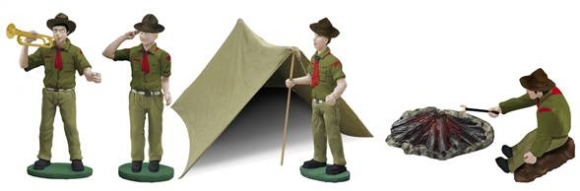 Picture of Vintage Boy Scouts Figure Pack