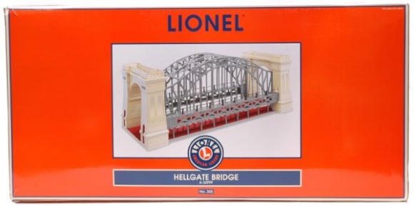 Picture of Hellgate Bridge (Red/Cream)