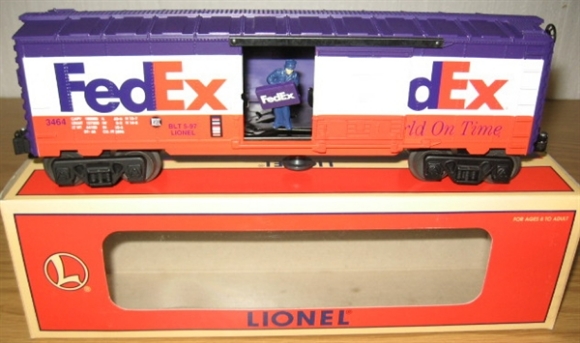Picture of Fedex Operating Boxcar